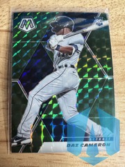 2021 Panini Mosaic Green Camo Prizm Daz Cameron #221 Rookies RC Detroit Tigers